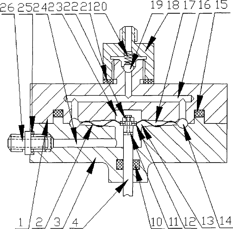 High-frequency valveless pump on the basis of intelligent material