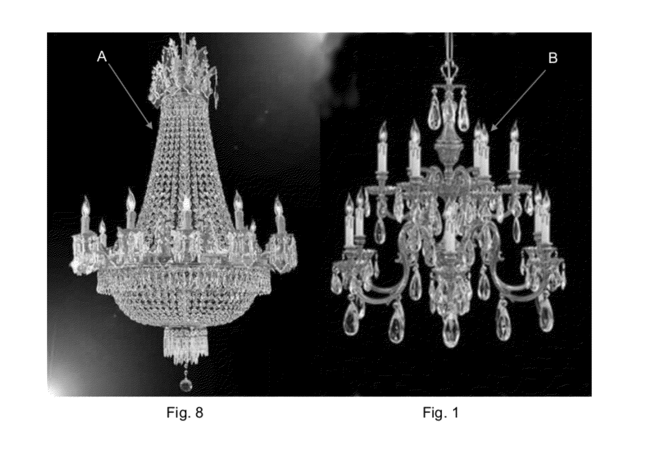 Chandelier lamp system