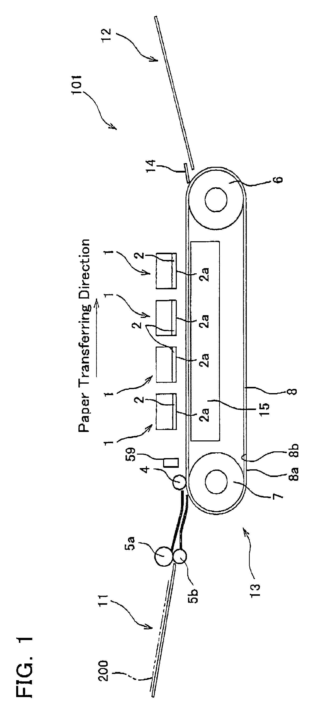 Ink jet printer applying different voltage pulses in actuator