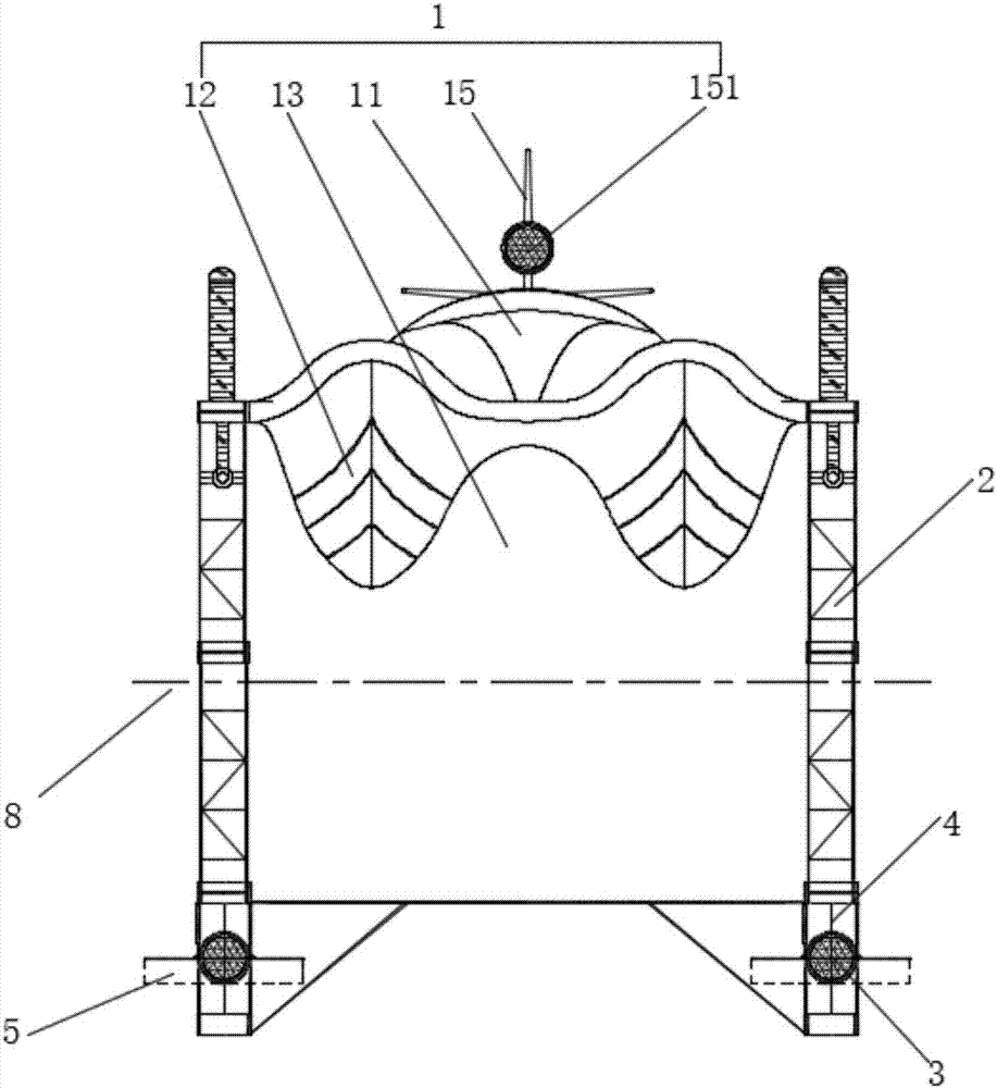 Overwater high-speed carrying vehicle