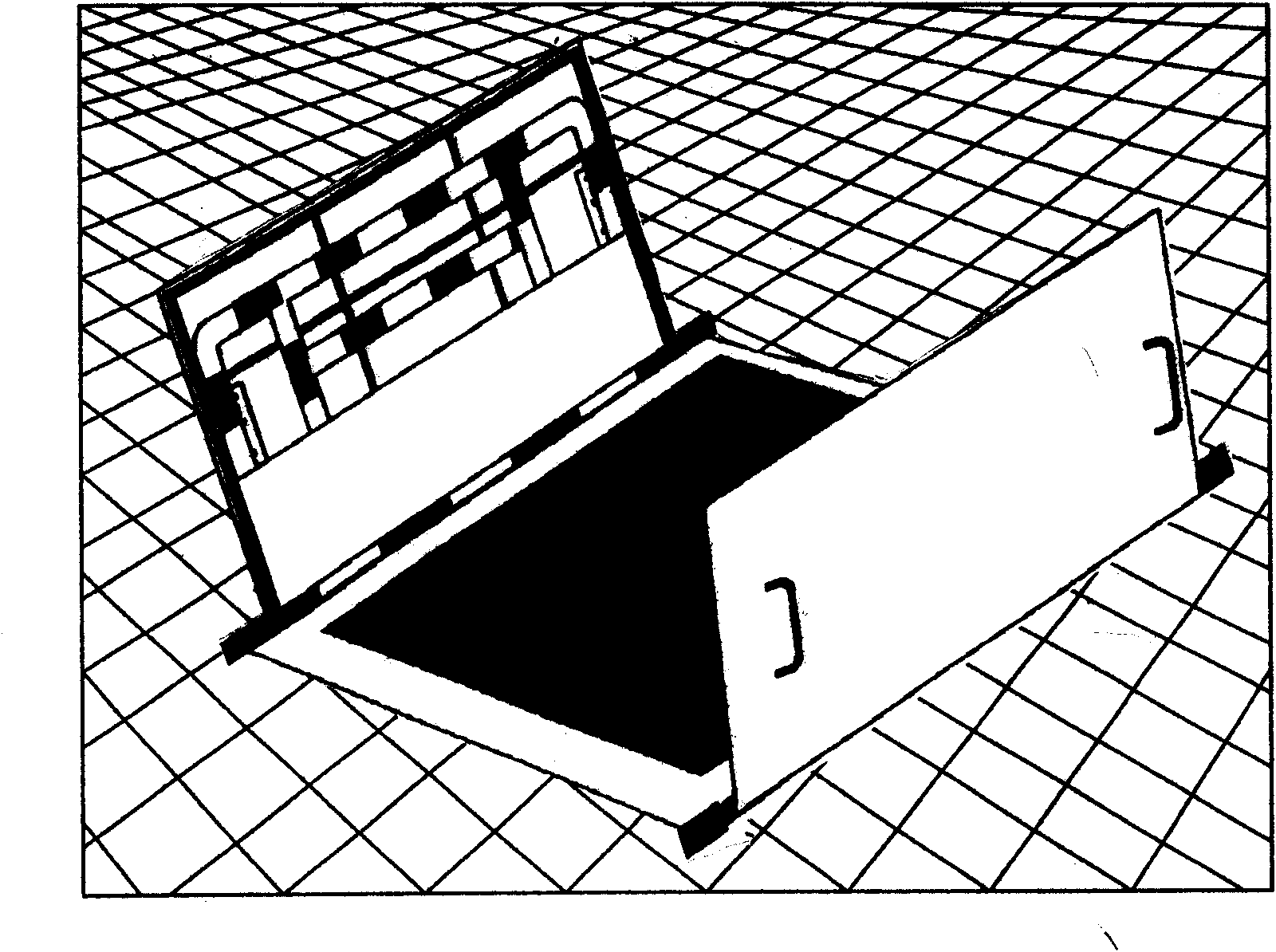 Multifunctional pit protective cover plate