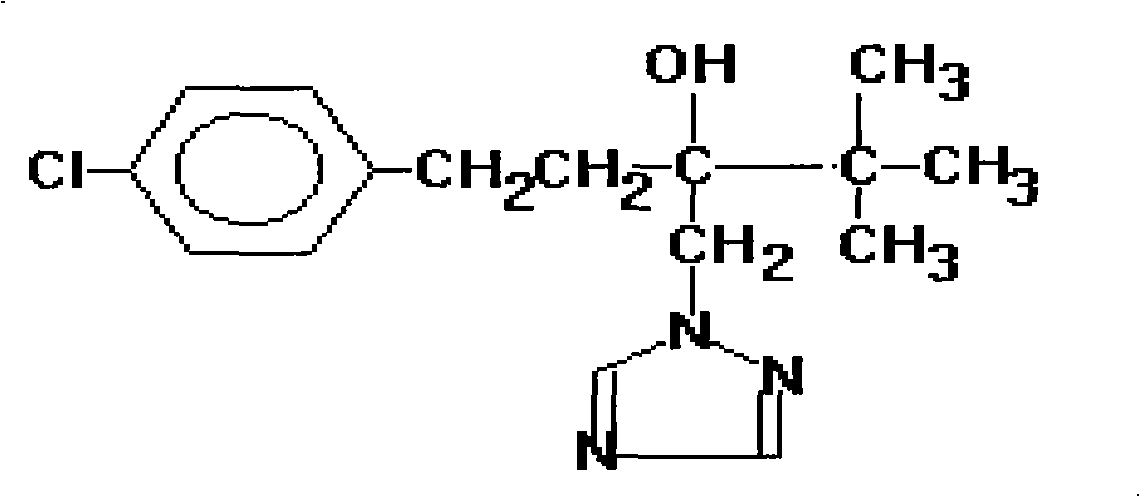 Sterilization composition containing dithianon and tebuconazole