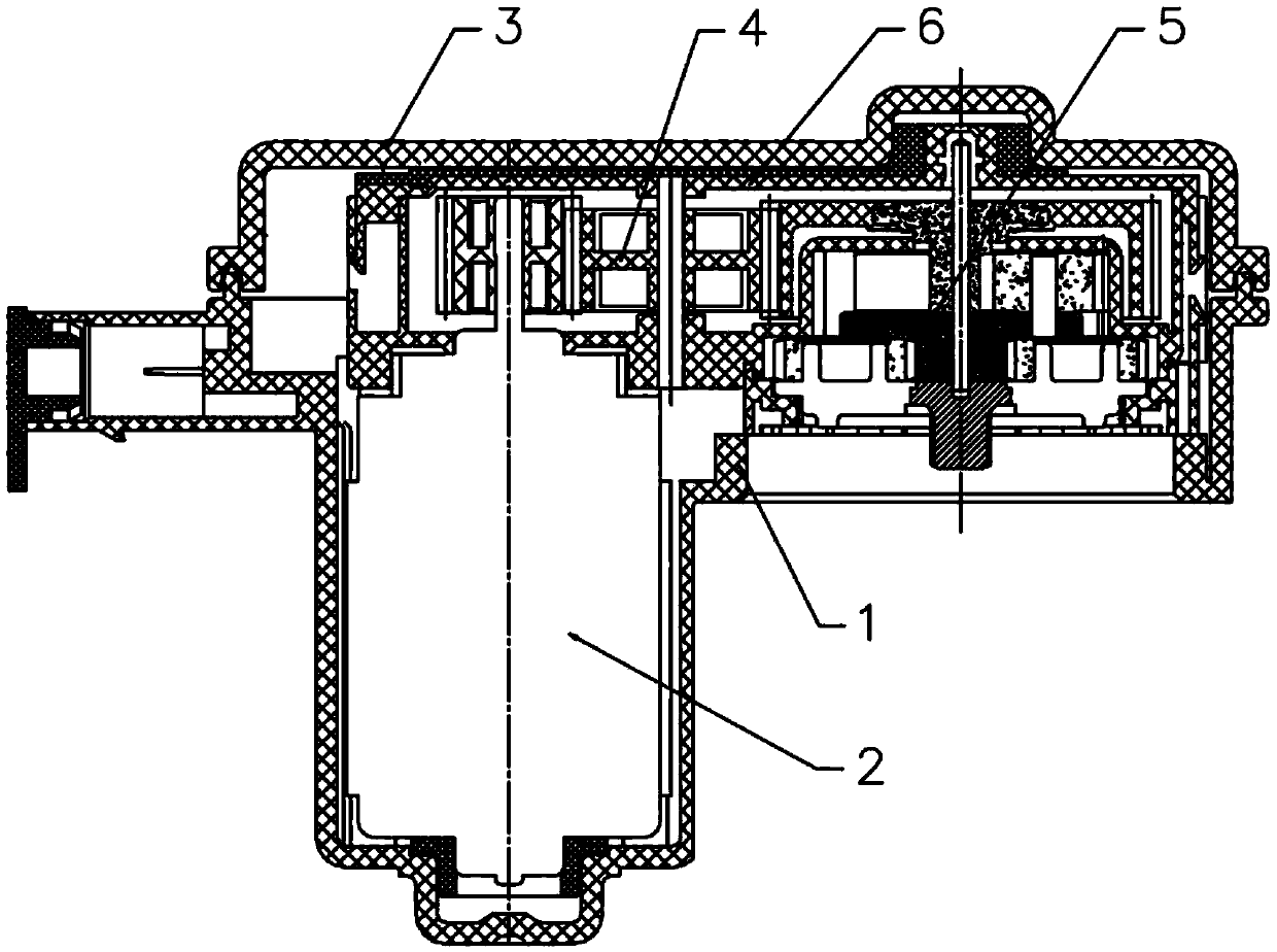 Electronic parking actuator used for car braking system