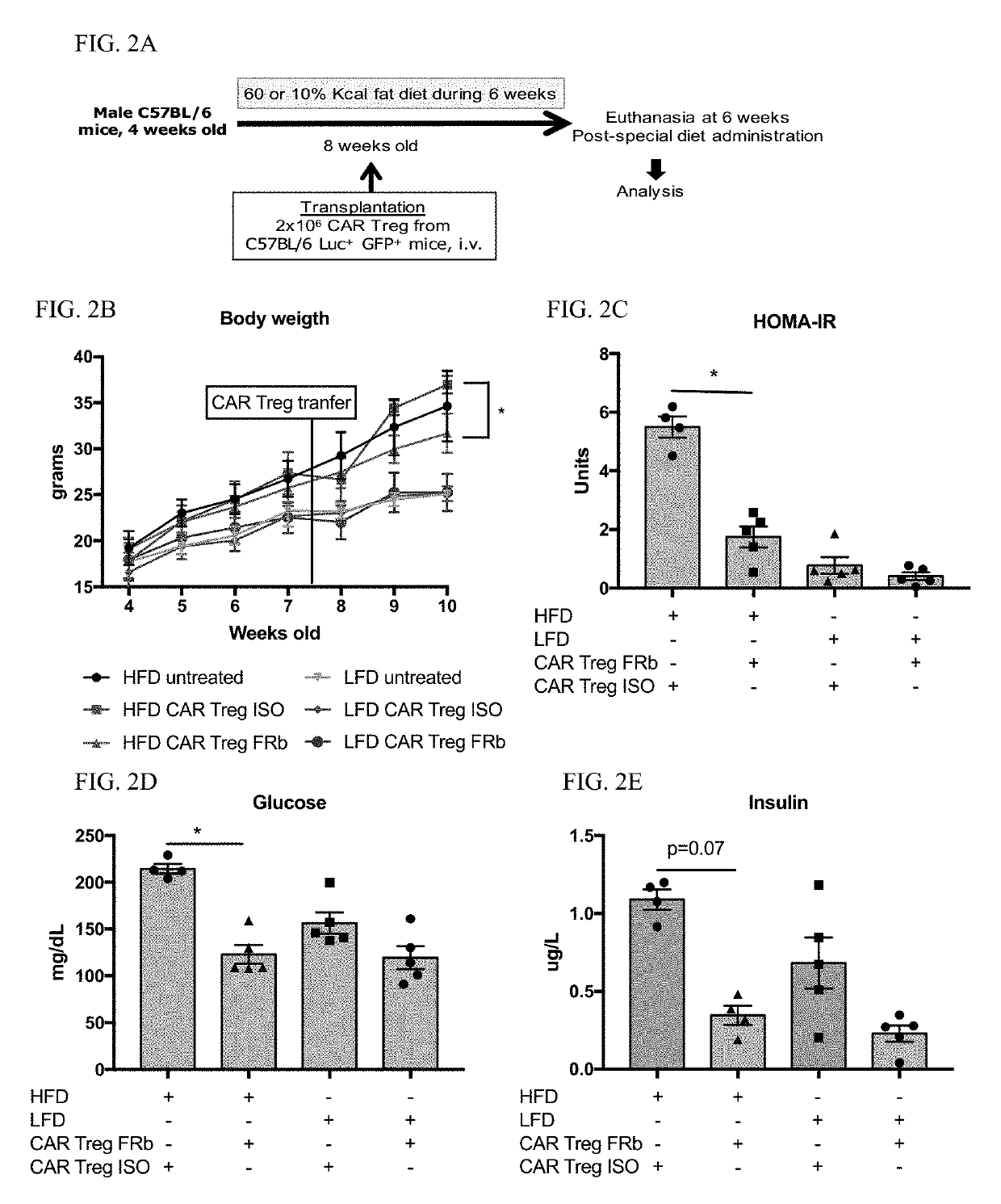 Regulatory t cells targeted with chimeric antigen receptors