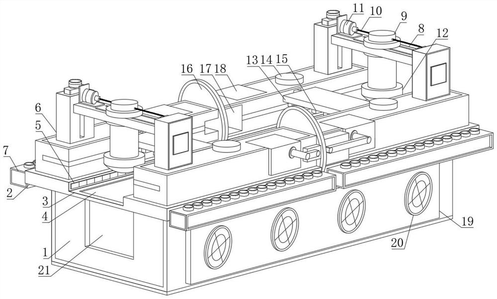 Keel grinding and cutting device and method for steel ship block construction