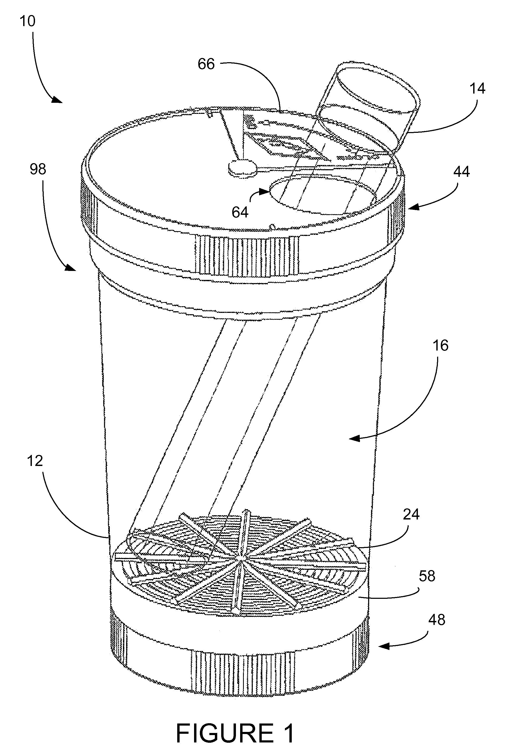 Insect dusting apparatus and method