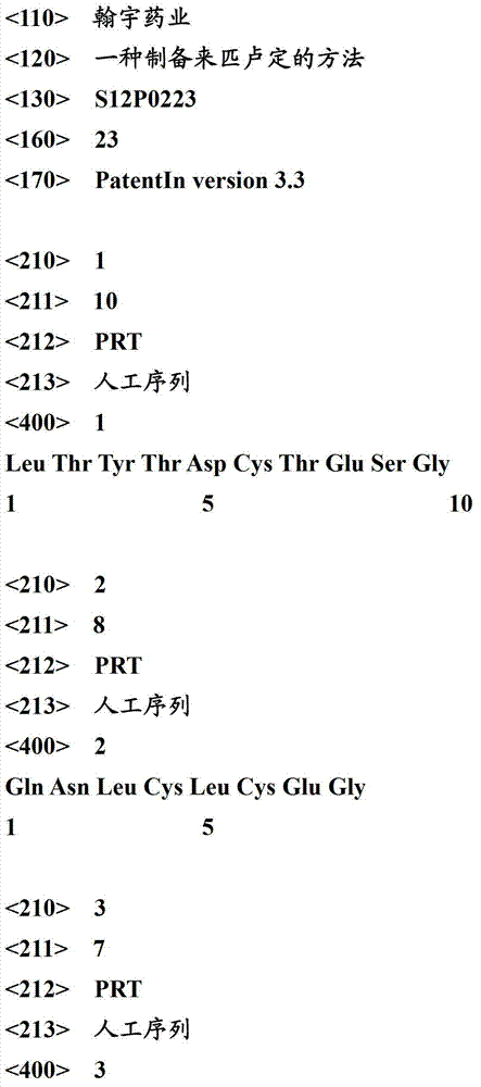 Method for preparing lepirudin