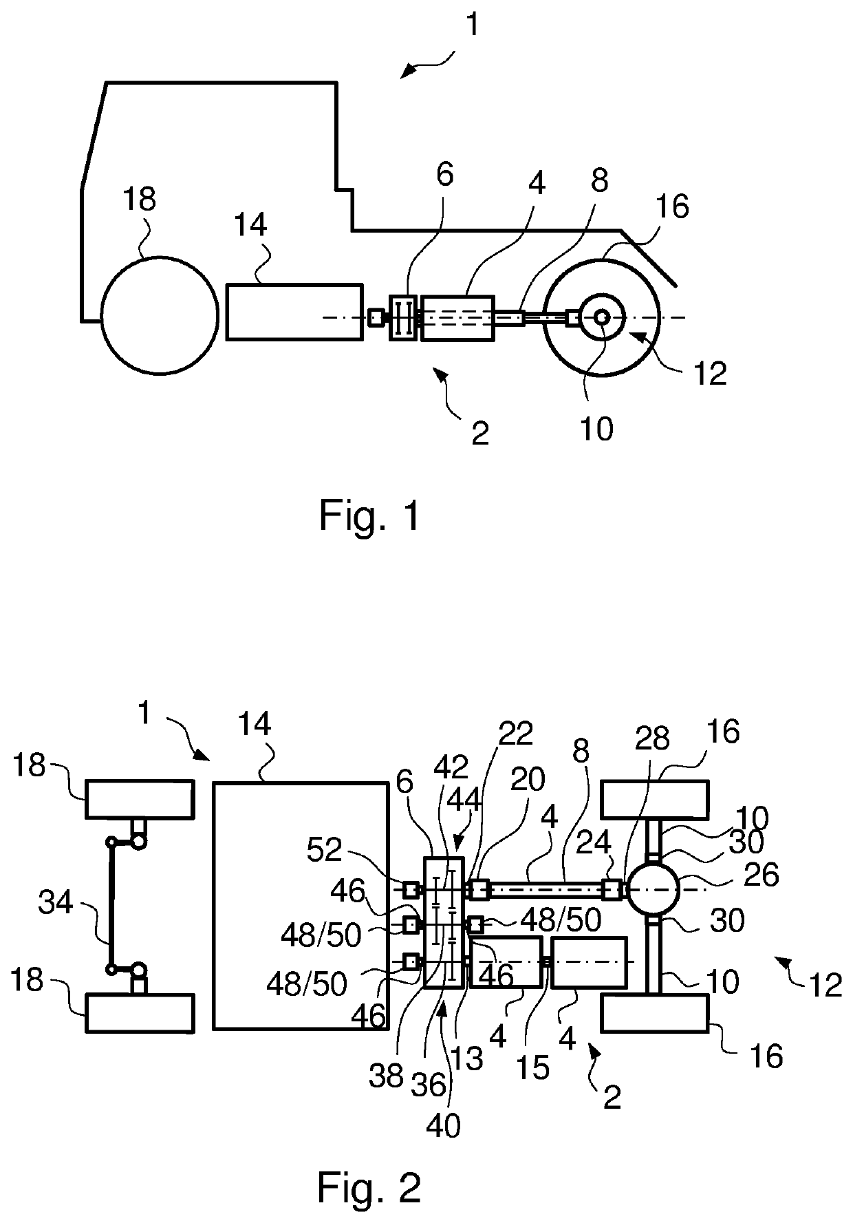 A modular transmission platform and a powertrain for a vehicle