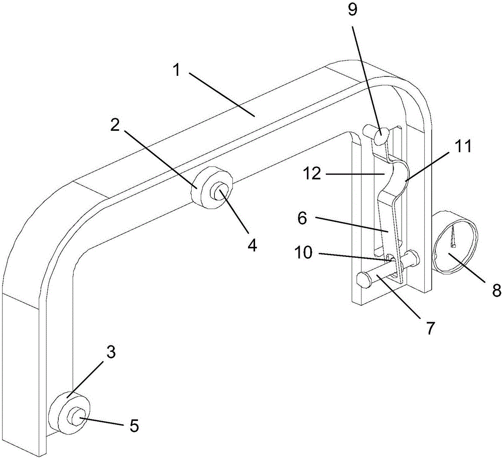 Online measuring tool and measuring method for high temperature gas cooled reactor heat transfer unit internal cylinder component outer circle finish turning