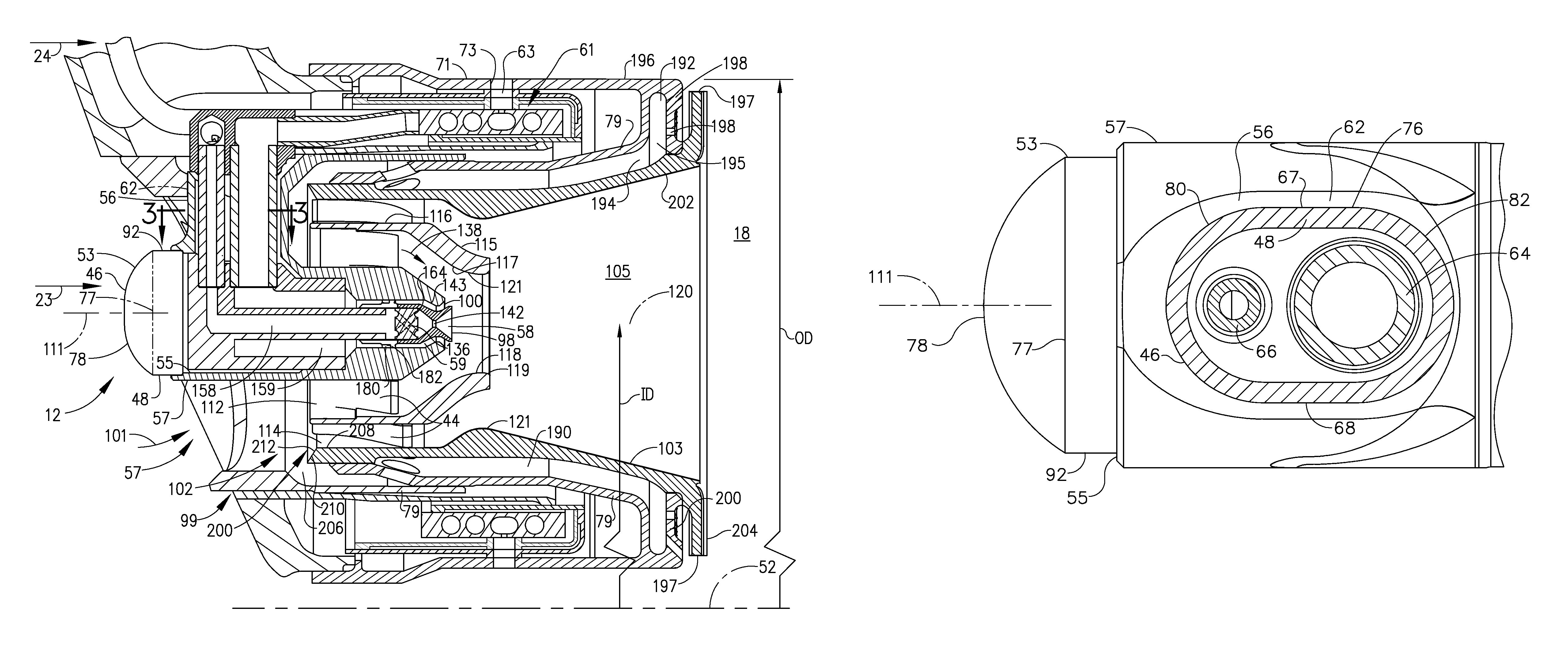 Aerodynamically enhanced fuel nozzle