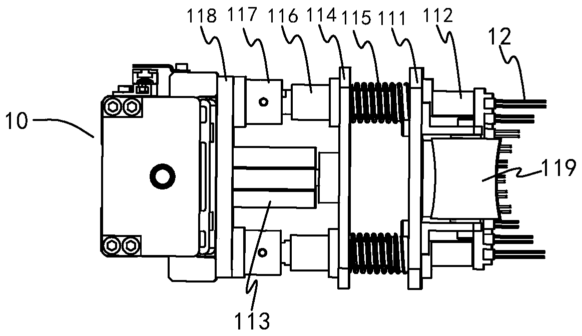 Full-automatic rotating type cinnamon peeling machine