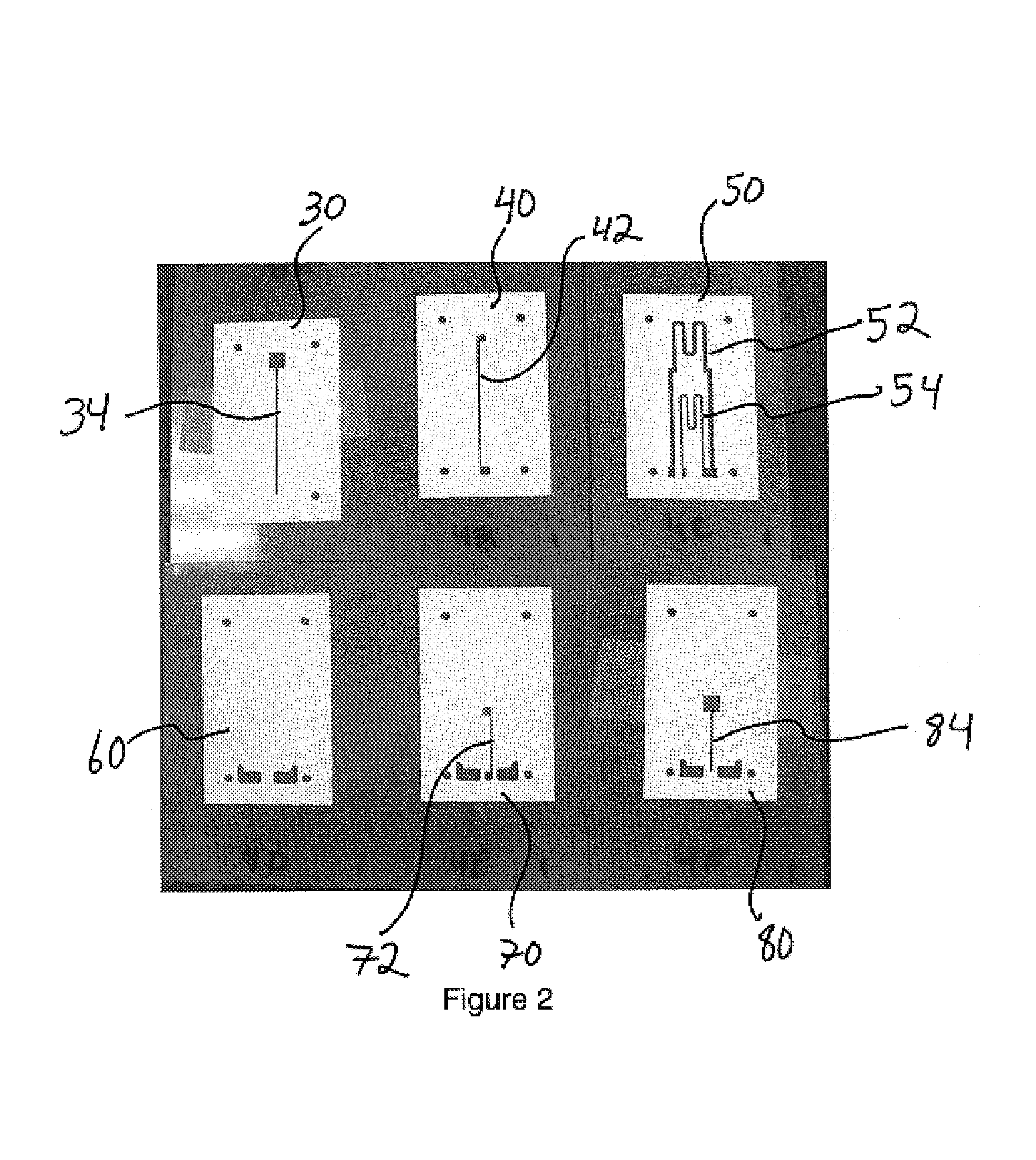 Multilayer ceramic NOx gas sensor device