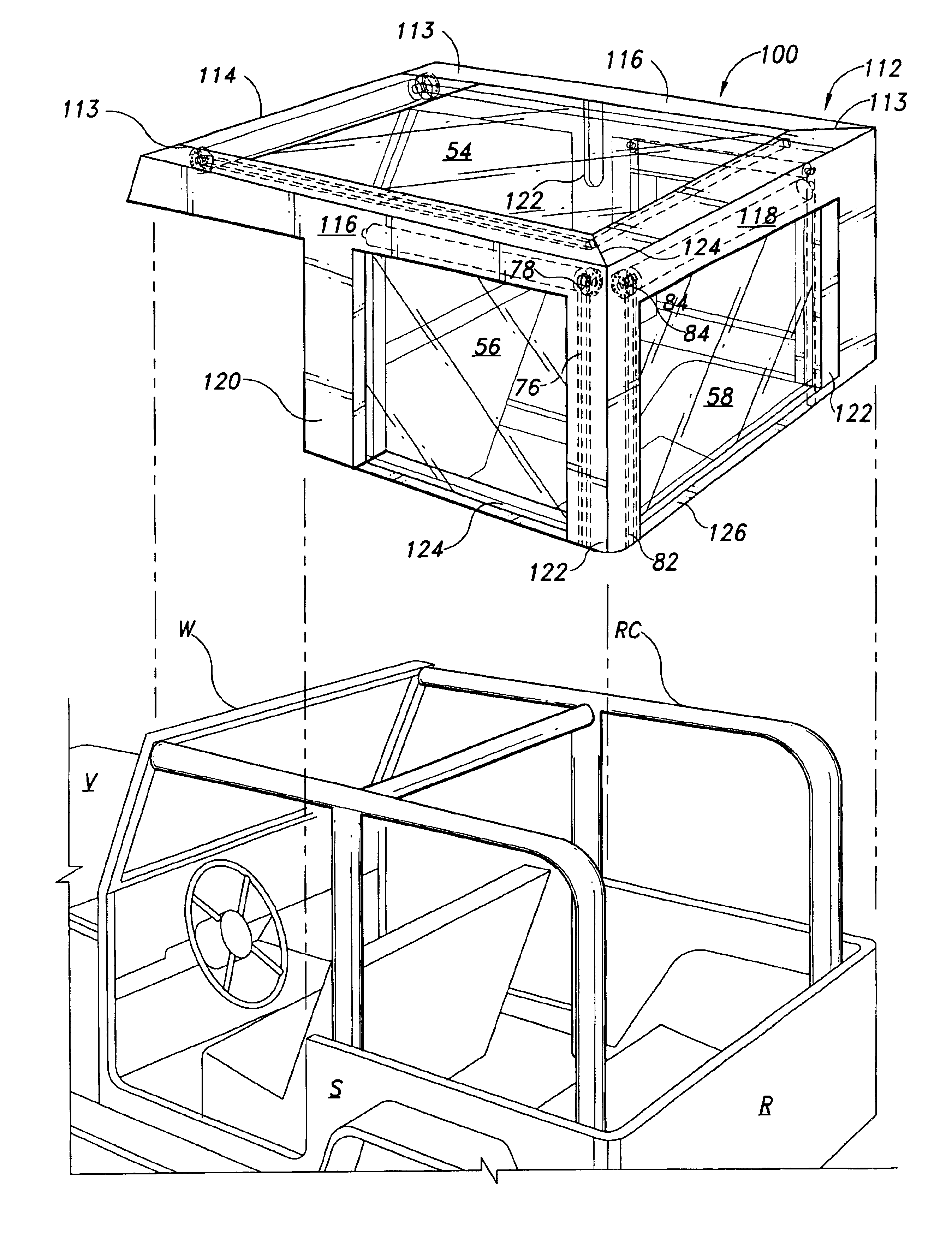 Hard top convertible for jeep-type utility vehicle