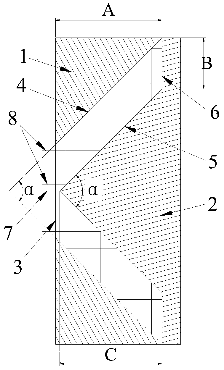 Laser tail lens assembly for selecting angular polarization