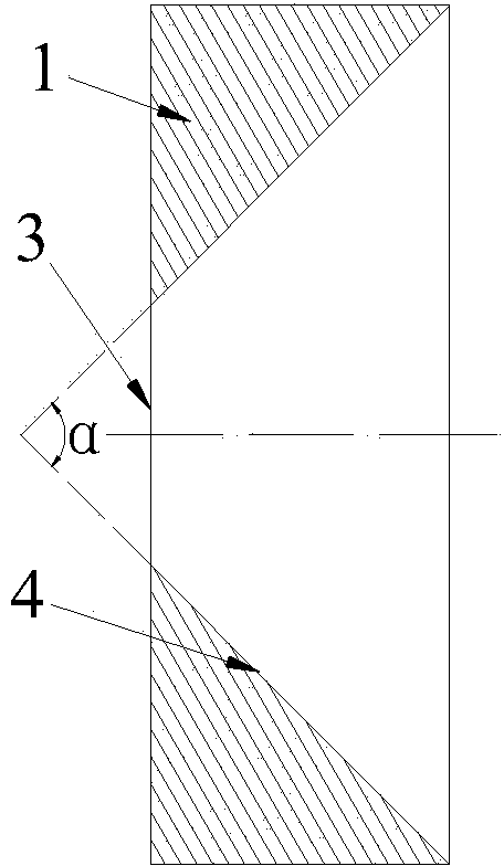 Laser tail lens assembly for selecting angular polarization