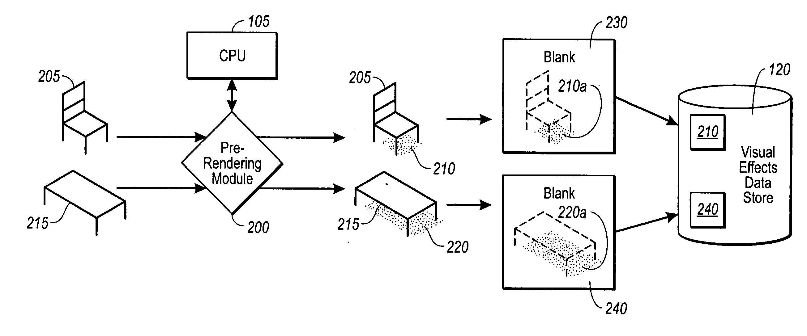 Design software incorporating efficient 3-D rendering