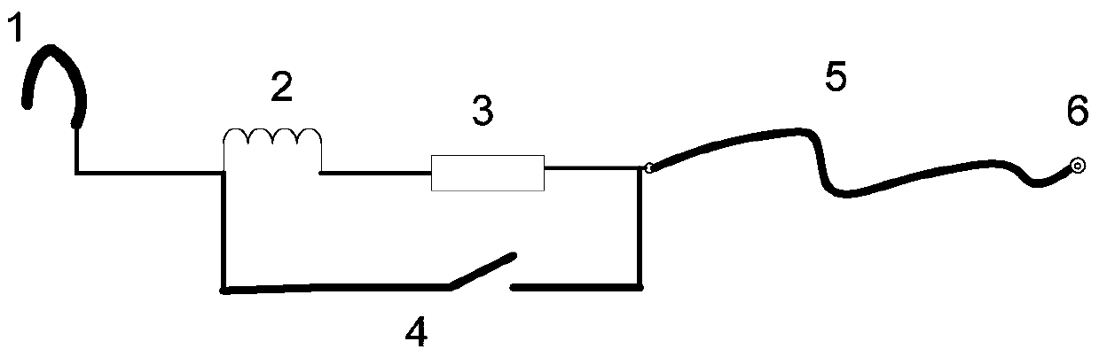 Control device and method for potential transfer current and arc in UHV live working