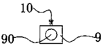 Air tightness detection frame for filter housing