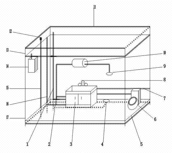 Highly-efficient integrated water-saving device for building