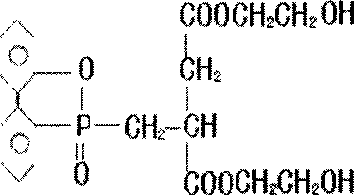 New type copolymerization type polyester in use for halogen free flame retardant