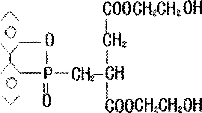 New type copolymerization type polyester in use for halogen free flame retardant