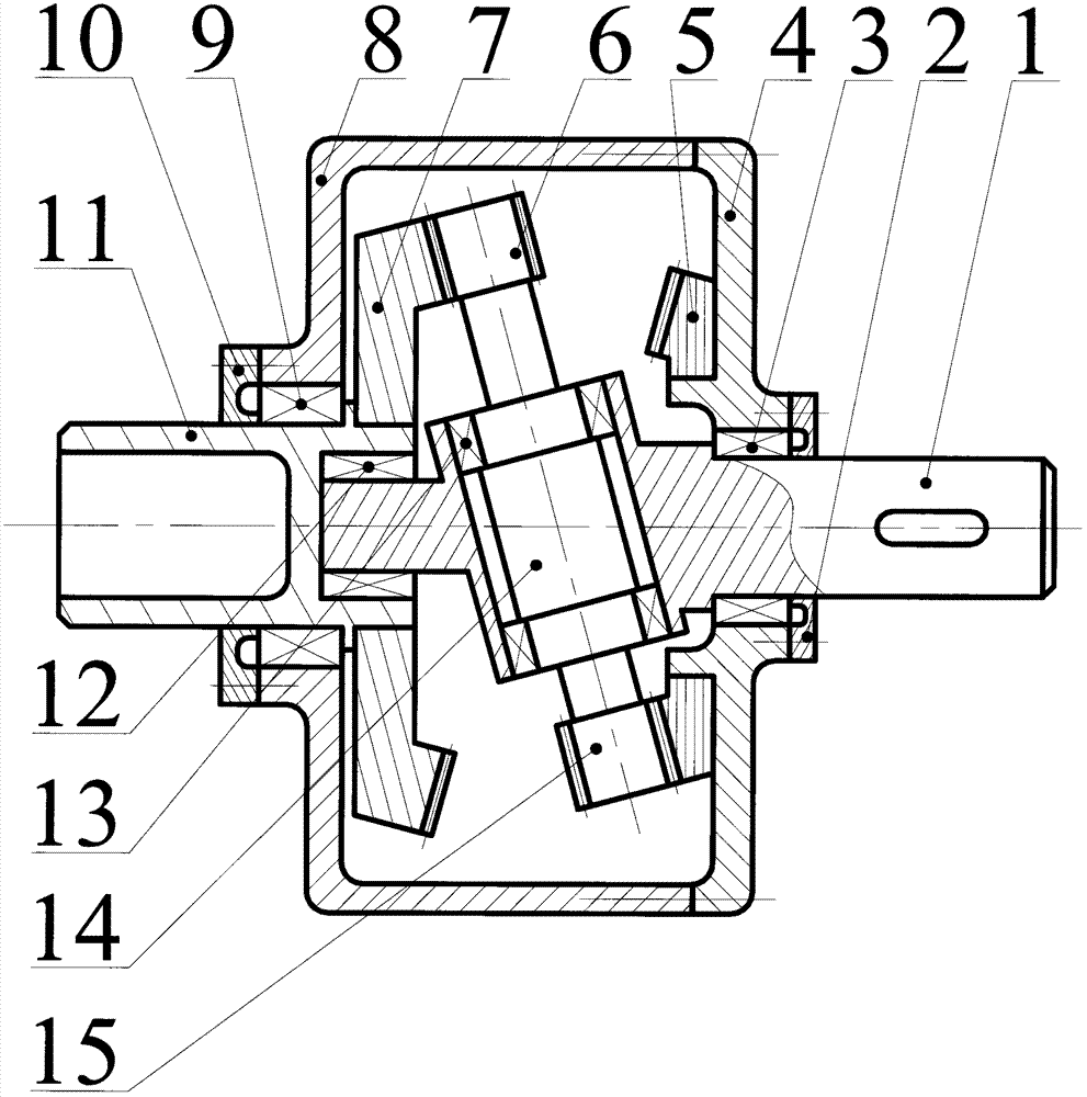 Novel high-transmission-ratio speed control system