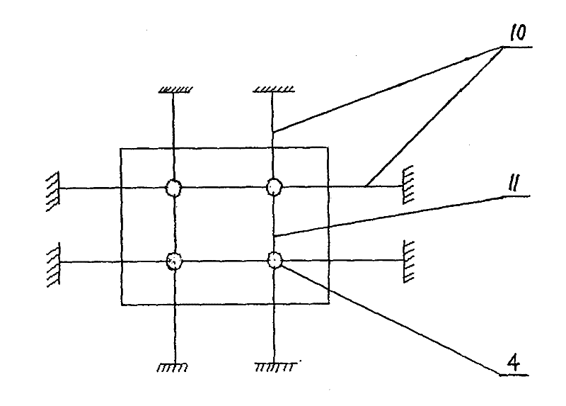 Dislocation assembly network frame hoisting construction method and its hoisting system