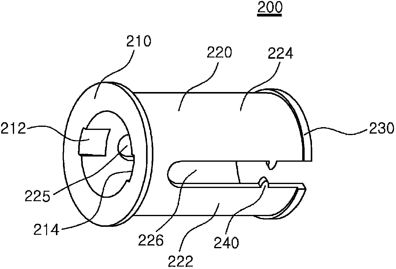 Elastic coupler having locking-unlocking function