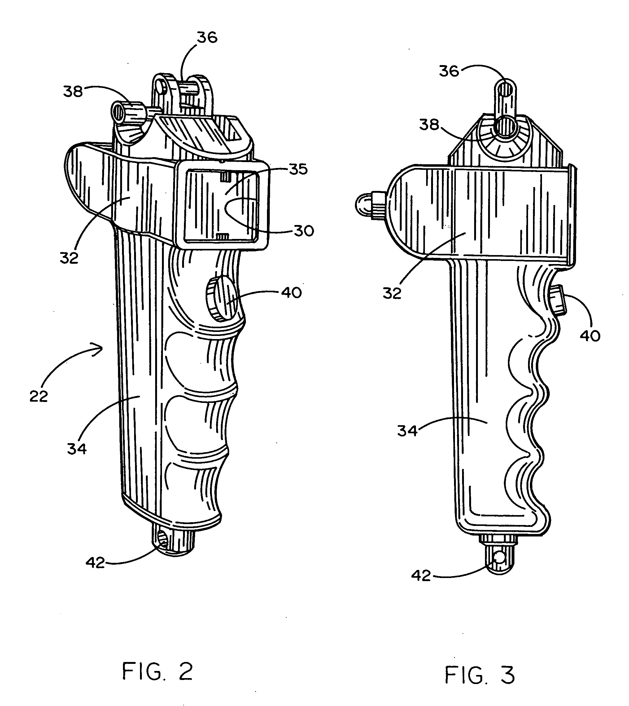 Electric discharge weapon for use as forend grip of rifles