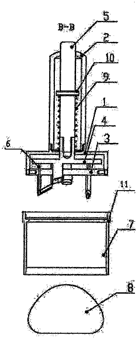 A cartoon molding mold for preparing pastry