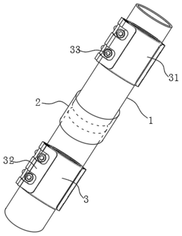 Garbage clearing and transporting device for high-rise building construction floor