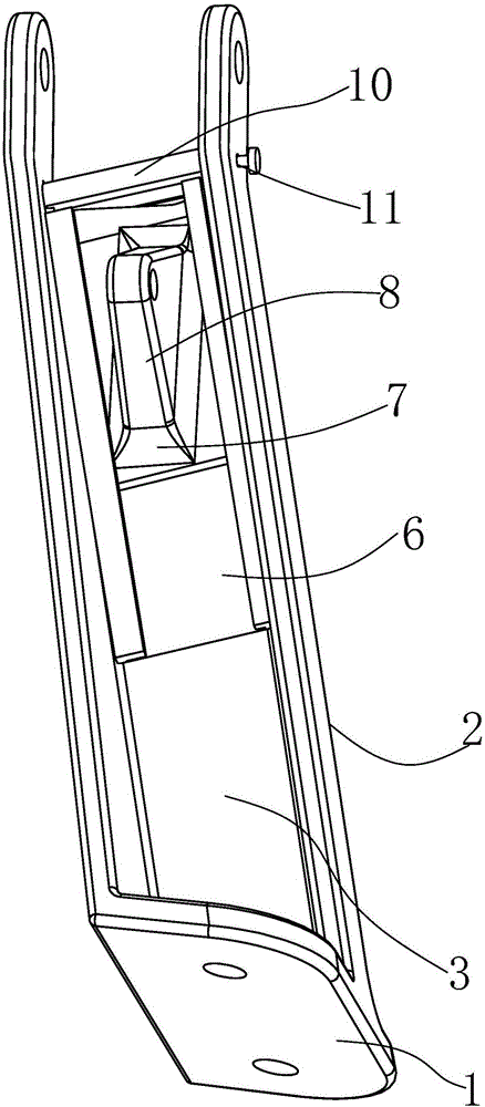 Fairing fixing seat