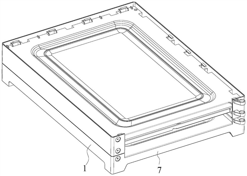 Folding unit cabinet