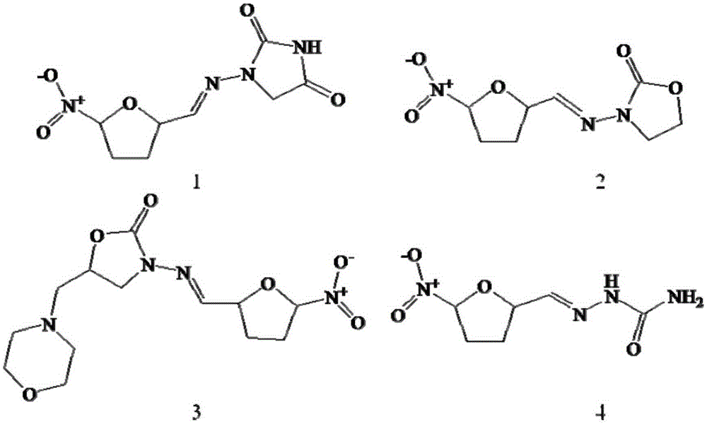 A method for the determination of nitrofuran antibiotics in cosmetics