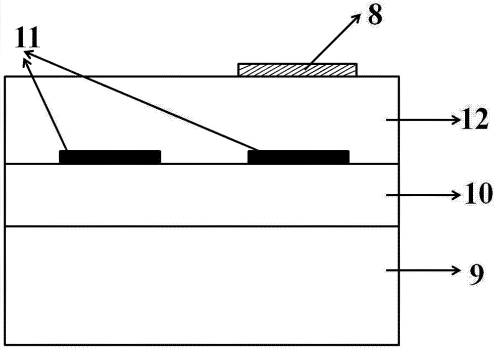 Silicon nitride waveguide calorescence switch array chip based on Mach-Zahnder structure and production method thereof