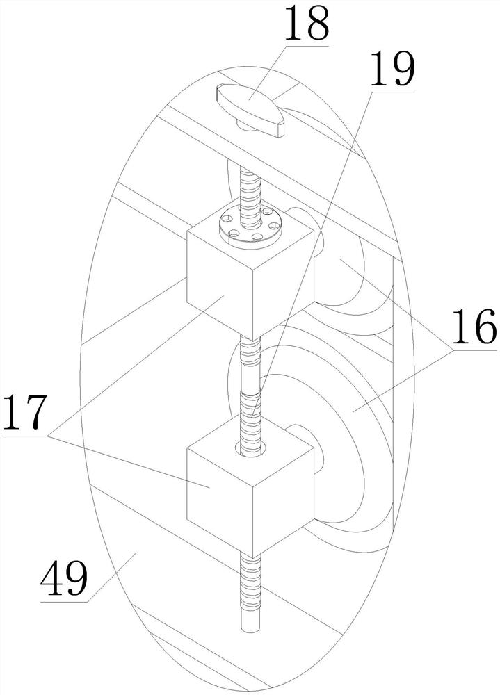 Detection mechanism for amorphous nanocrystalline iron core winding machine