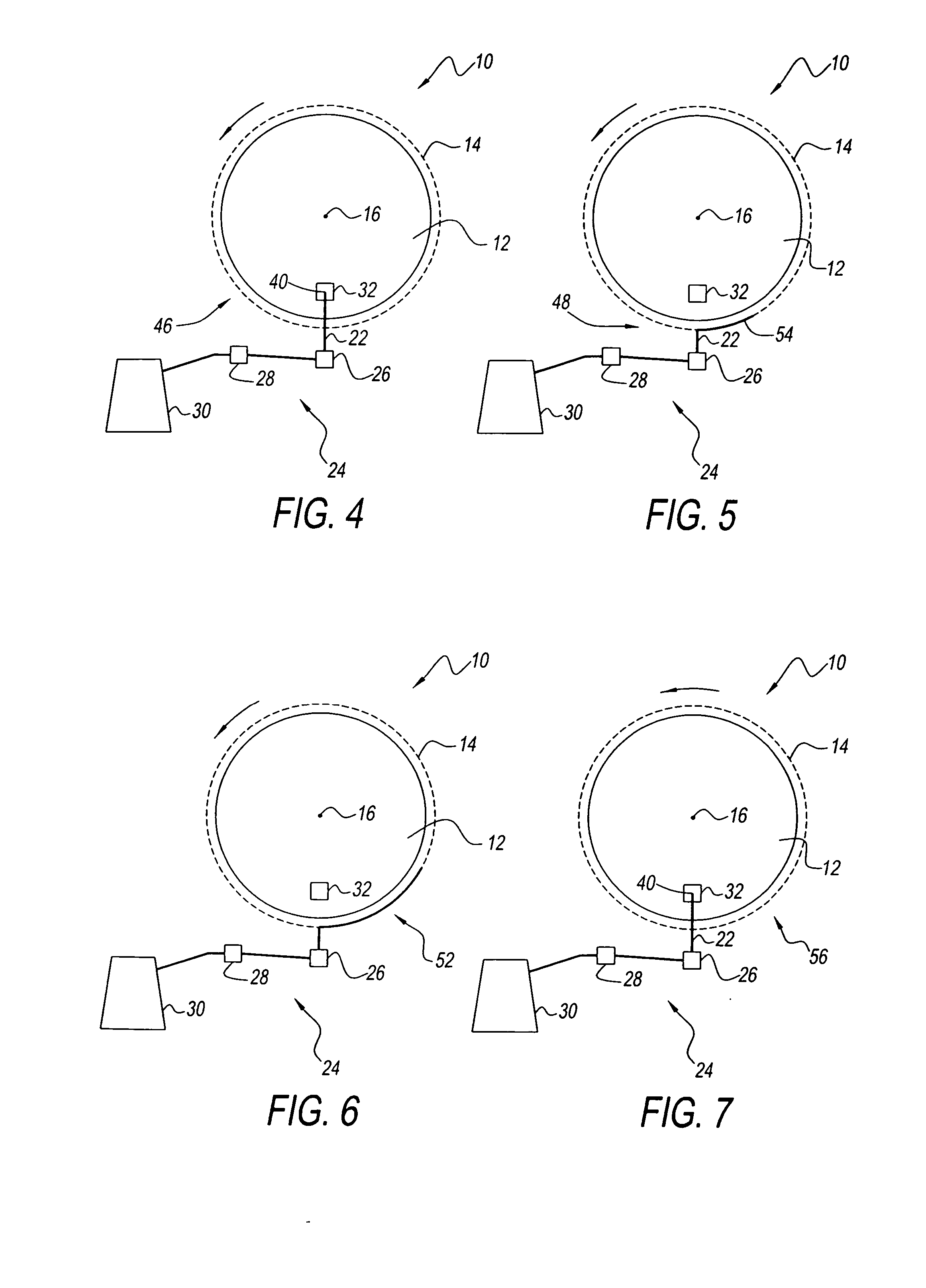 Method of knitting an elastomeric yarn into a circularly knitted fabric