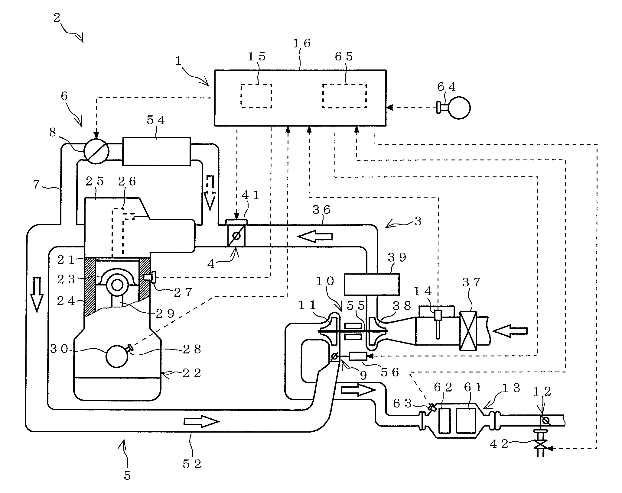 Exhaust throttle valve diagnosing device and method