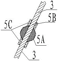 An anti-galling flexible composite phase-to-ground spacer