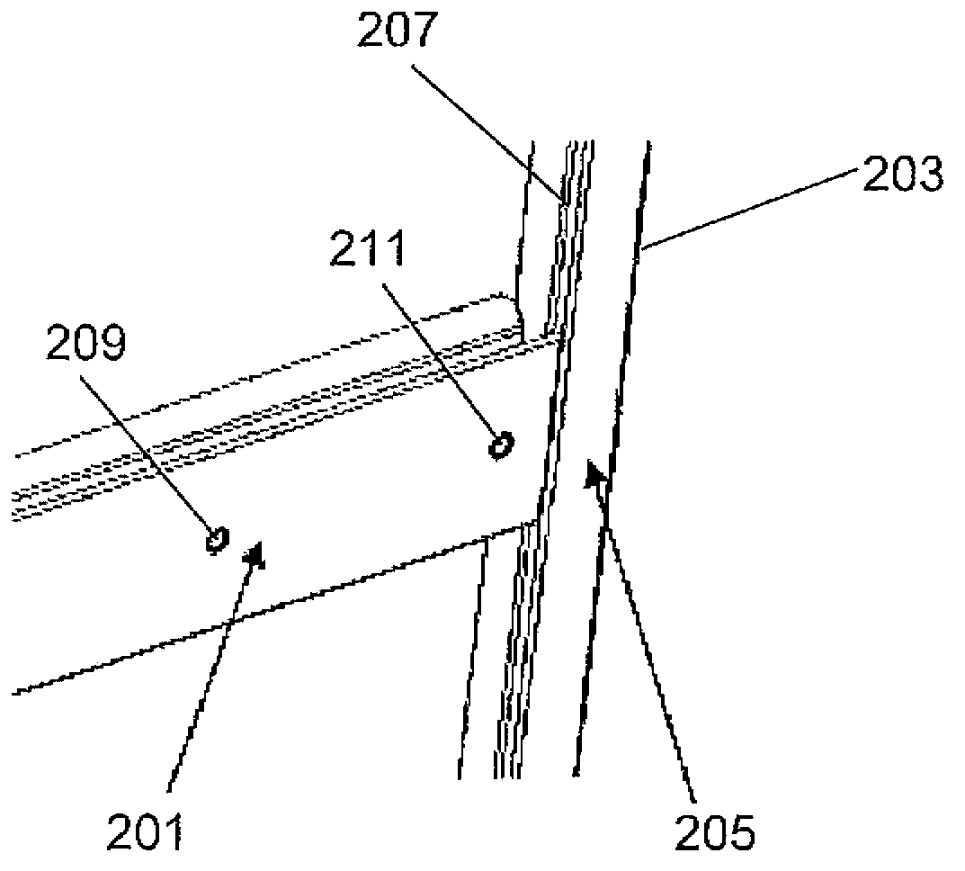 Refrigeration device comprising a cross member