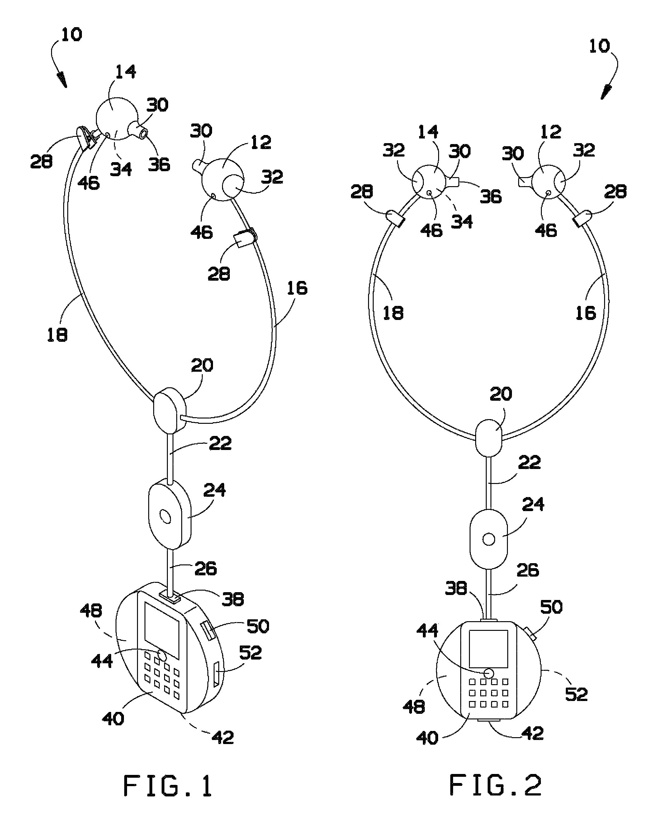 Ear ailment diagnostic device and method