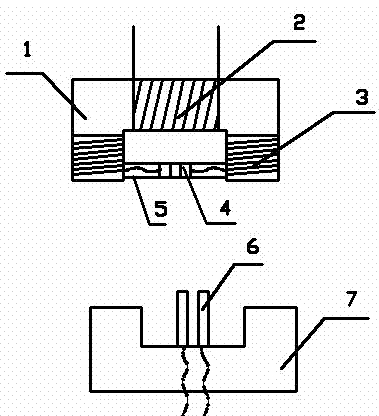 Inductive plugging device