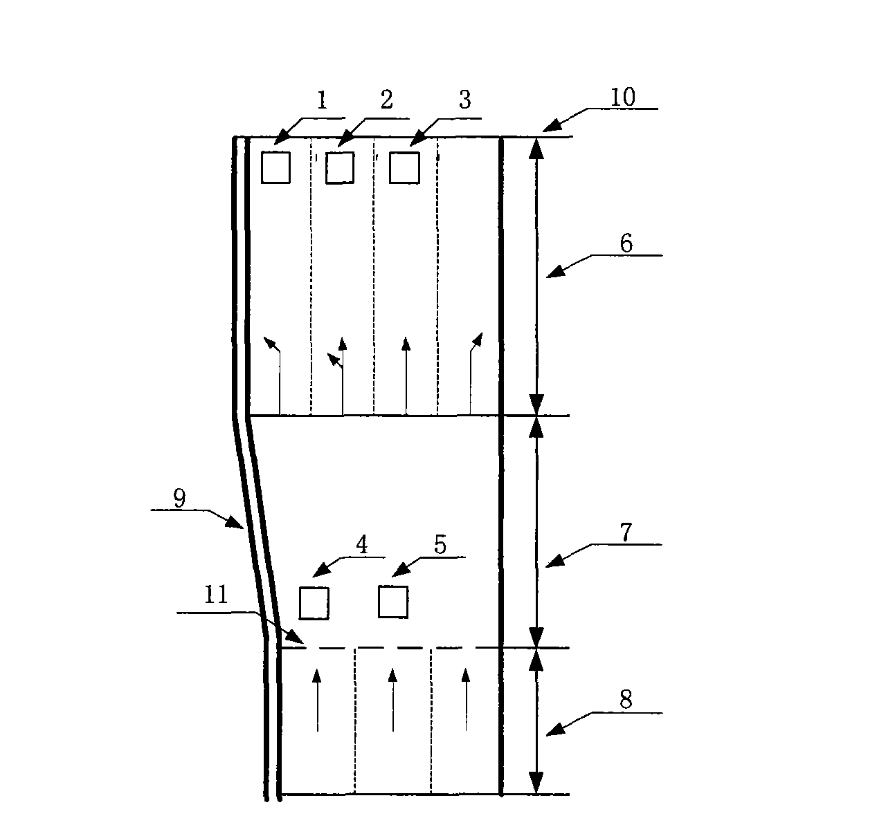 Method for setting crossing self-adapting changeable driveway