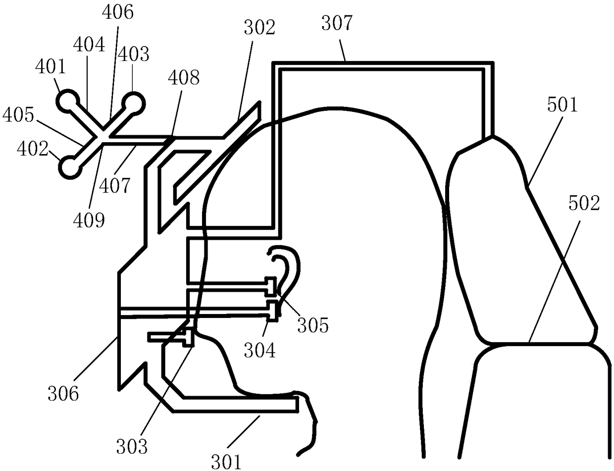 Transcranial magnetic stimulation coil positioning device