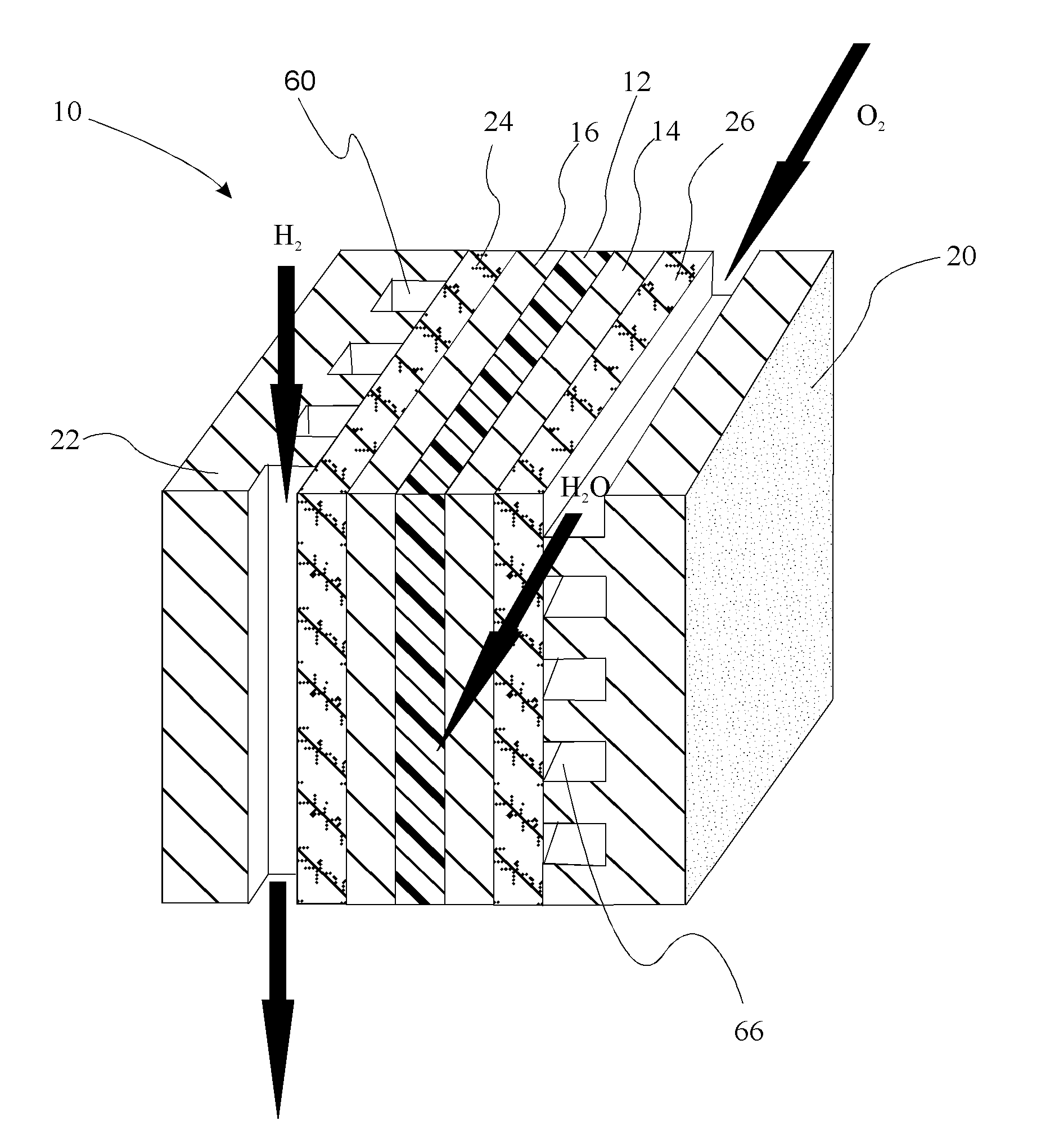 Polyelectrolyte membranes comprised of blends of pfsa and sulfonated pfcb polymers