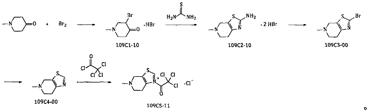 Method for preparing edoxaban from trichloroacetophenone onium salt derivatives