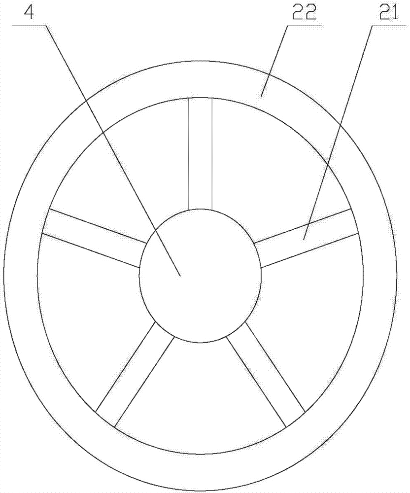 Environment-friendly type wind-driven generator facilitating climbing and preventing falling