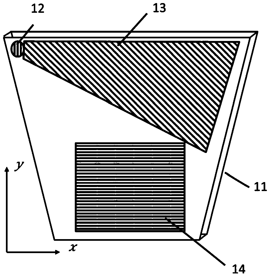 Display element, personal display device, method and use for displaying images on a personal display