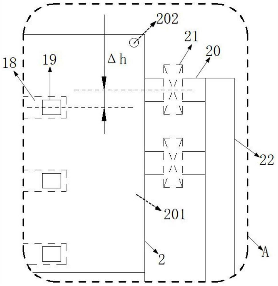 Dynamic separation and recovery device for water-based paint cleaning solvent and driving control method