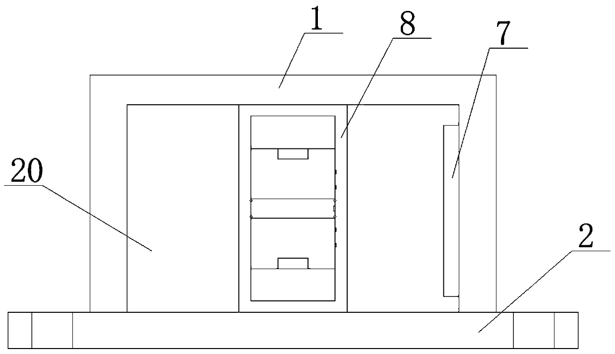 Vibration feedback measuring device based on Internet of Things